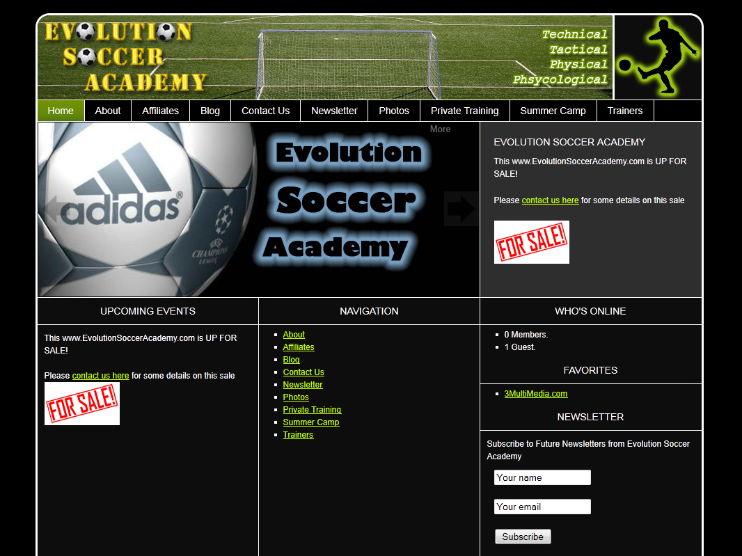 Evo soccer Webdesign Testimonials