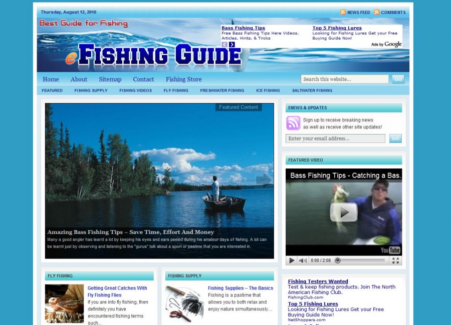Online Fishing Guide