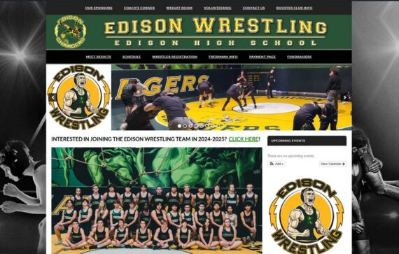Edison High School Wrestling website