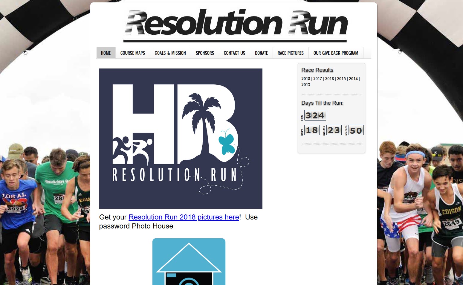 HB Resolution Run website